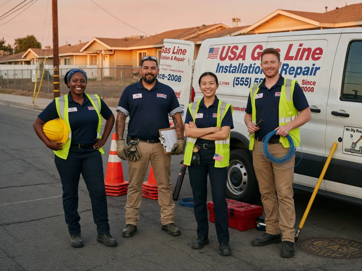 Gas Line Installation company in Evans, GA